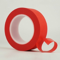 Red Polyester Masking Tape