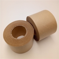 Water activated Kraft paper tape