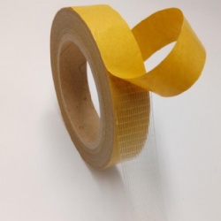 Fiber double sided mesh tape